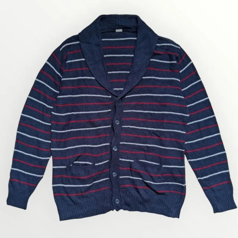 GU Global Uniqlo Cardigan Kancing Salur / Stripe photo 1