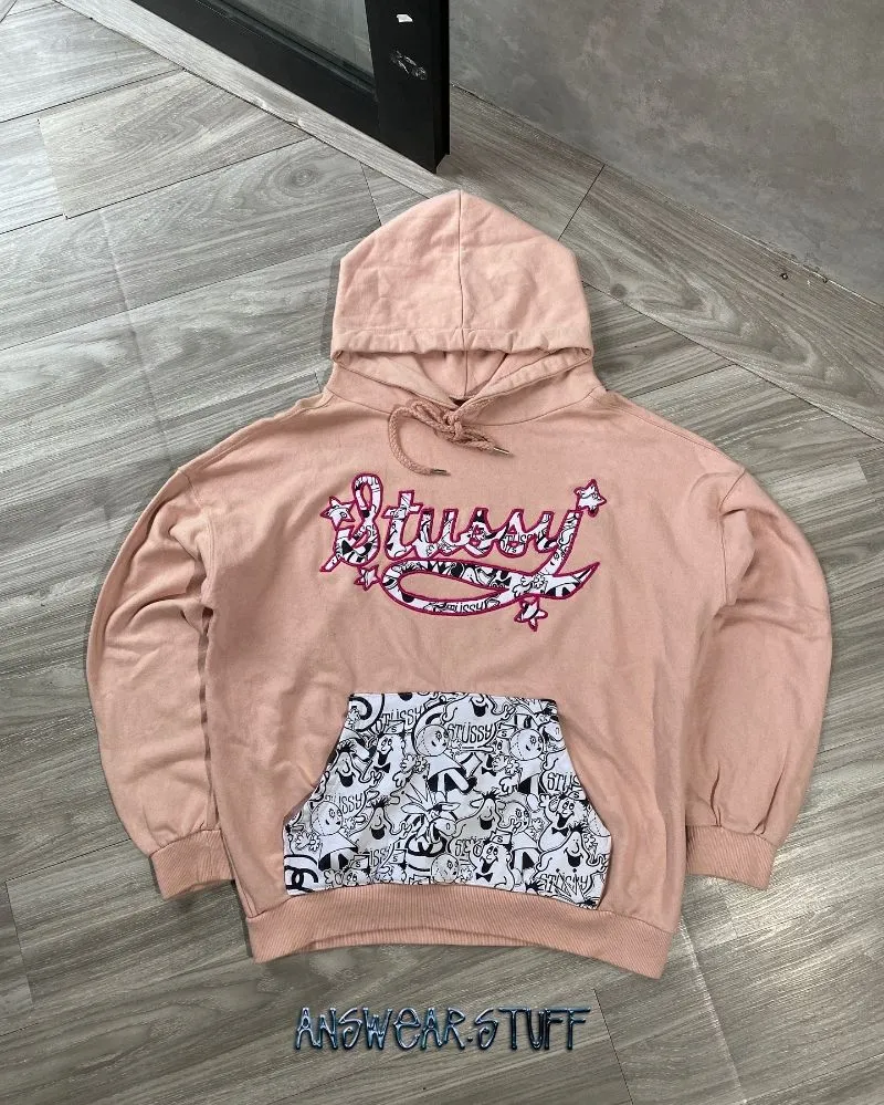 HOODIE STUSSY DOLL DOODLE ART photo 1