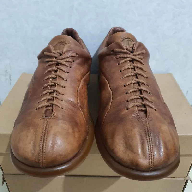 Camper Shoes Brown Leather