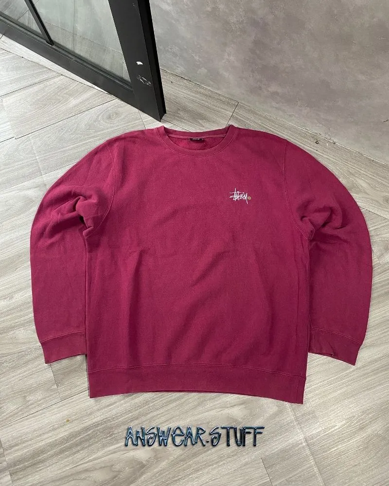CREWNECK STUSSY BASIC  photo 1