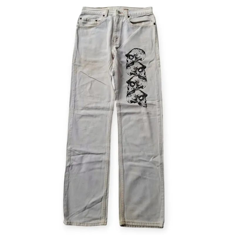 Levi's Streetwear Jeans Pria white photo 1