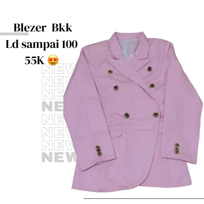 Casual Blazer Wanita pink photo 1