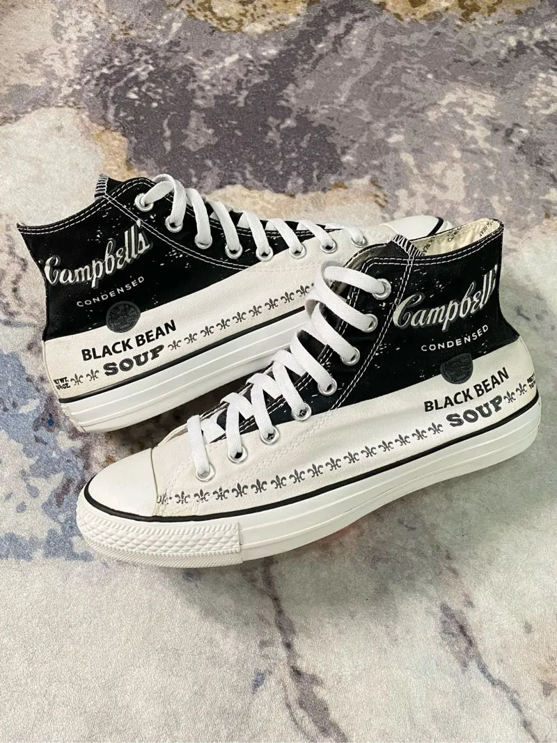 RARE] Sepatu Converse x Andy Warhol Bean Soups Preloved