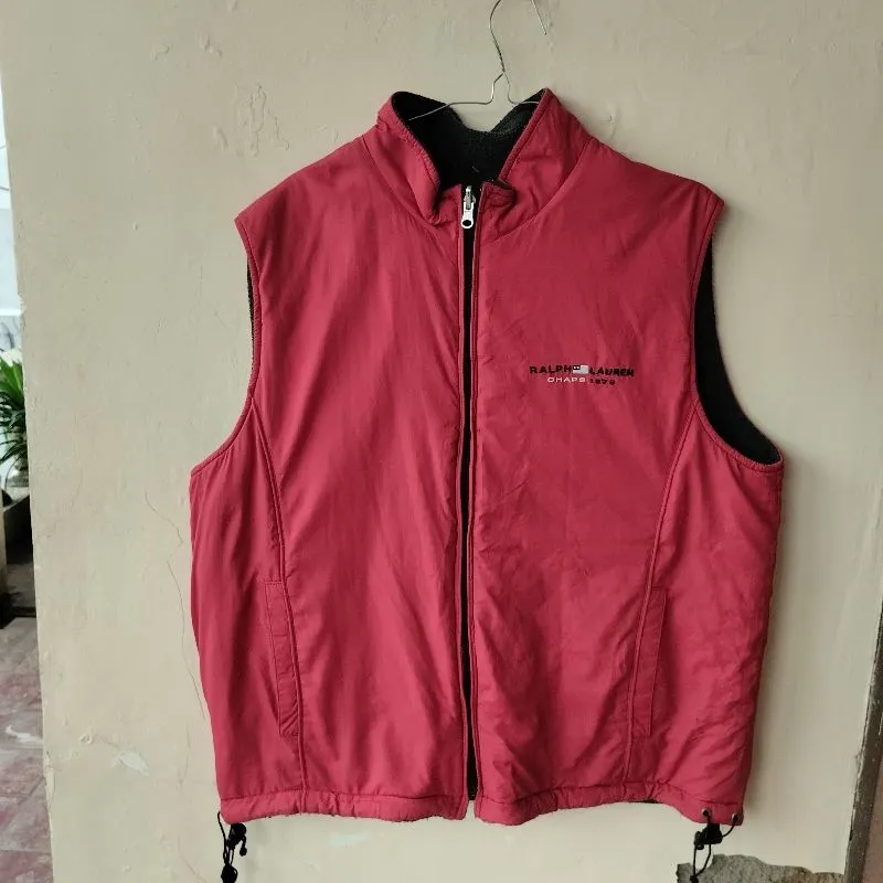 Vintage Vest Caps Polo Sport Ralph Lauren ReversibelOriginal photo 1