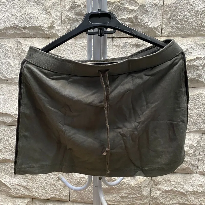 Casual Mini skirt Wanita green photo 1