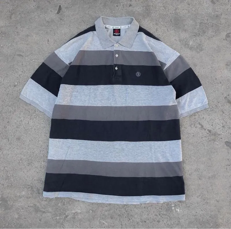 ELEMENT SKATE Polo Big Stripe Shirt photo 1
