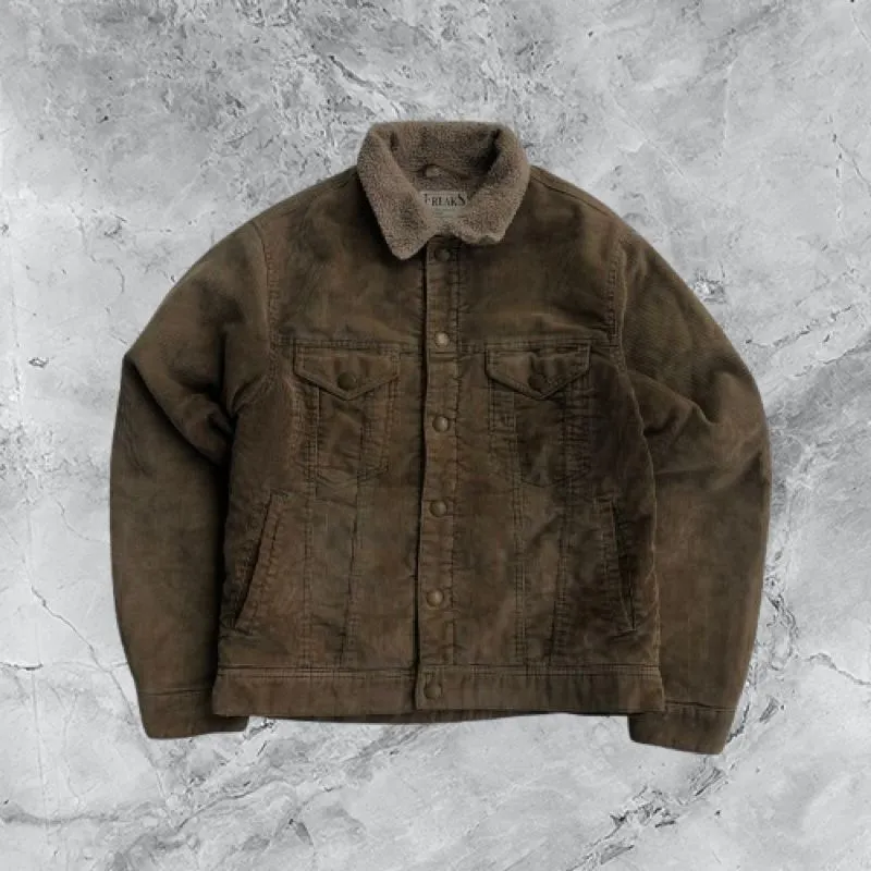 WORK JAKET CORDUROY SHERPA by FREAKS photo 1