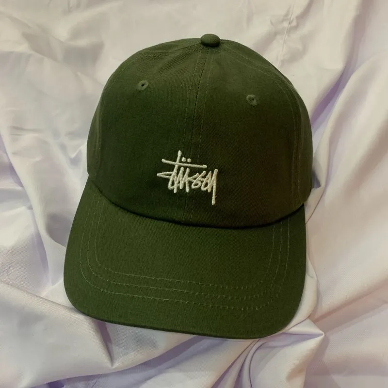 Stussy basic stock low pro cap hat photo 1