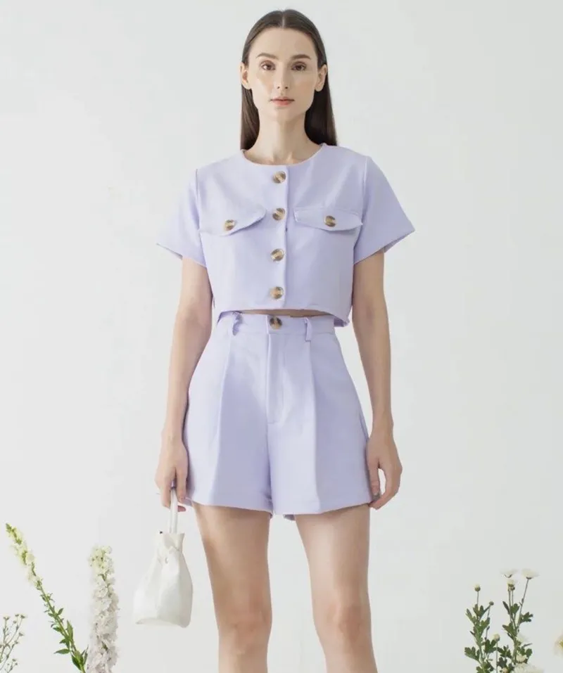 Casual Wanita purple photo 1