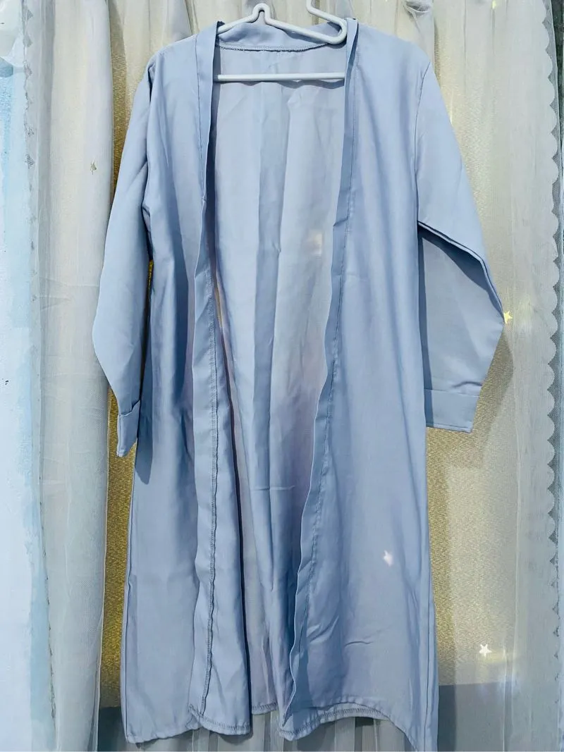 Cardigan panjang wanita muslim photo 1