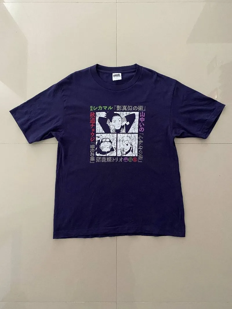 KAOS TSHIRT GU X NARUTO TEAM 10 photo 1