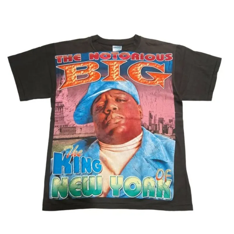 Notorious Big hiphop modern bootleg t-shirt  photo 1