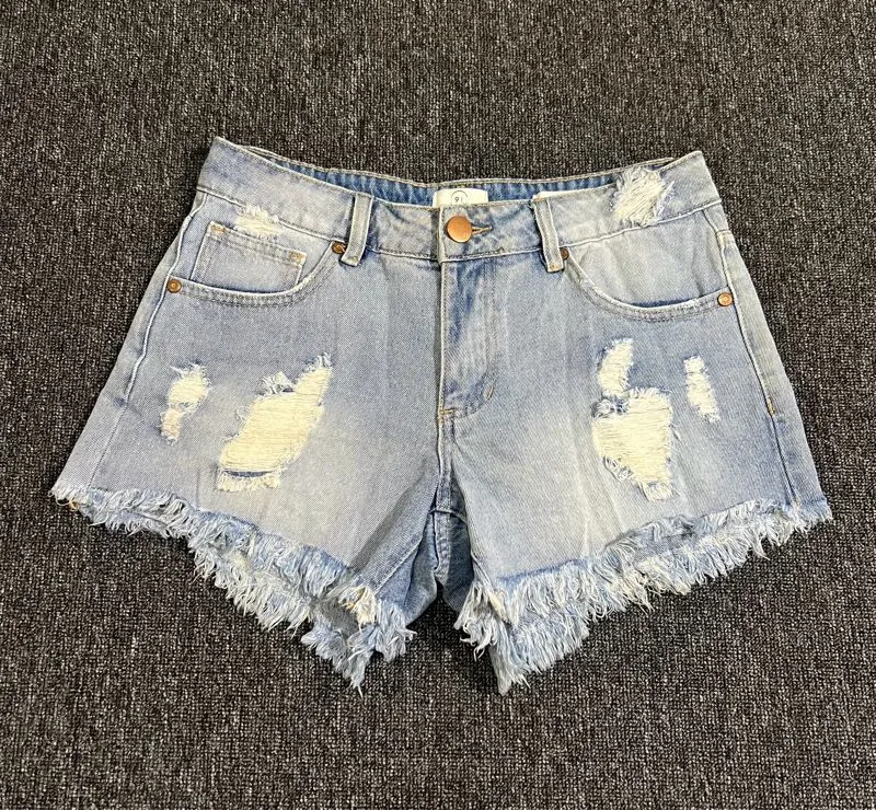 COTTON ON Ripped short pants hot pants cotton on denim photo 1