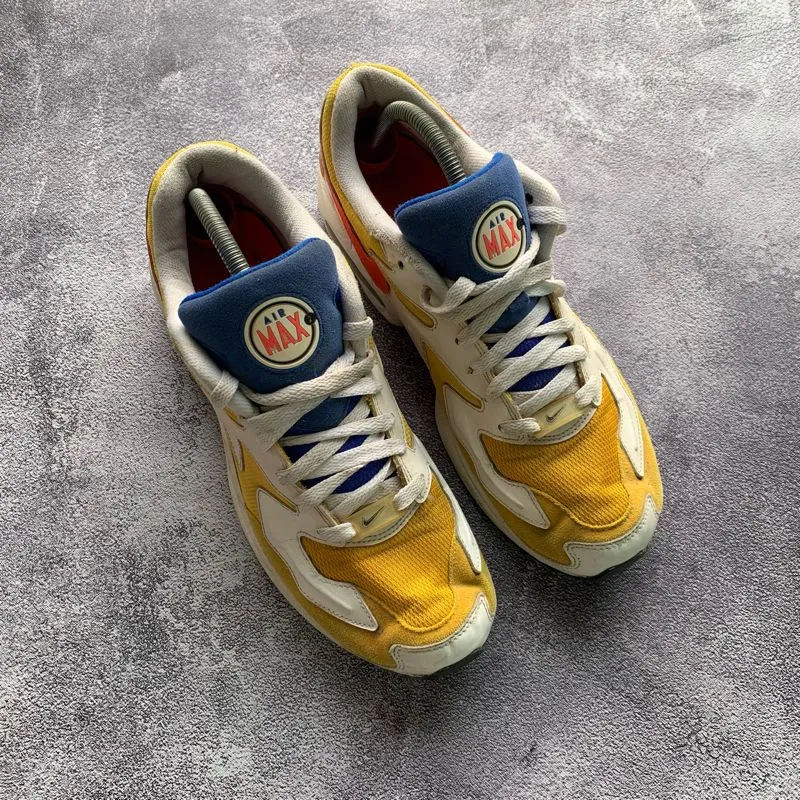 Nike Air Max 2 Light University Gold Flash Crimson Original photo 1