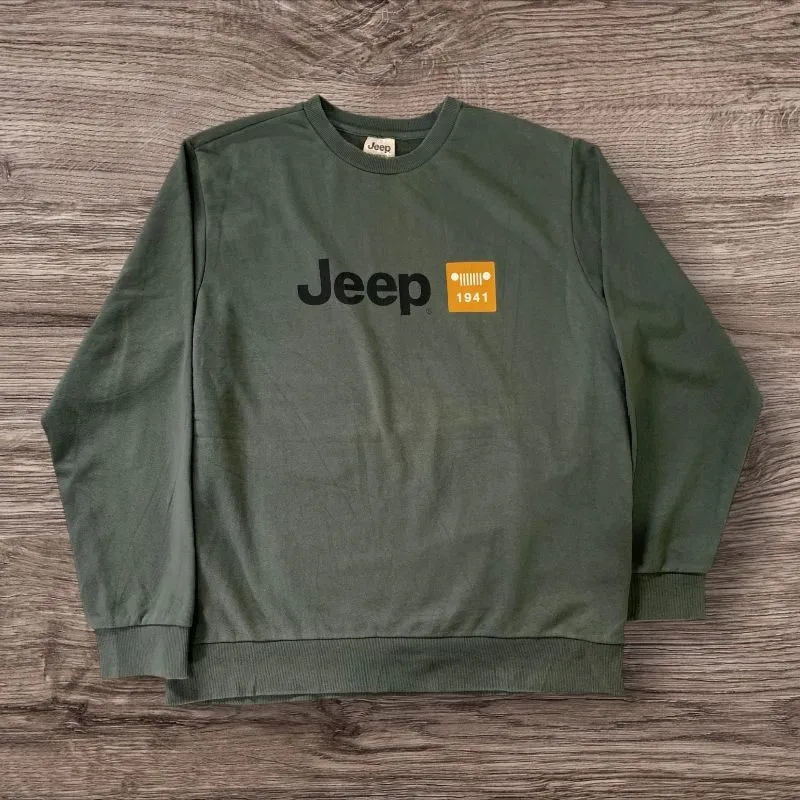 crewneck jeep vintage photo 1