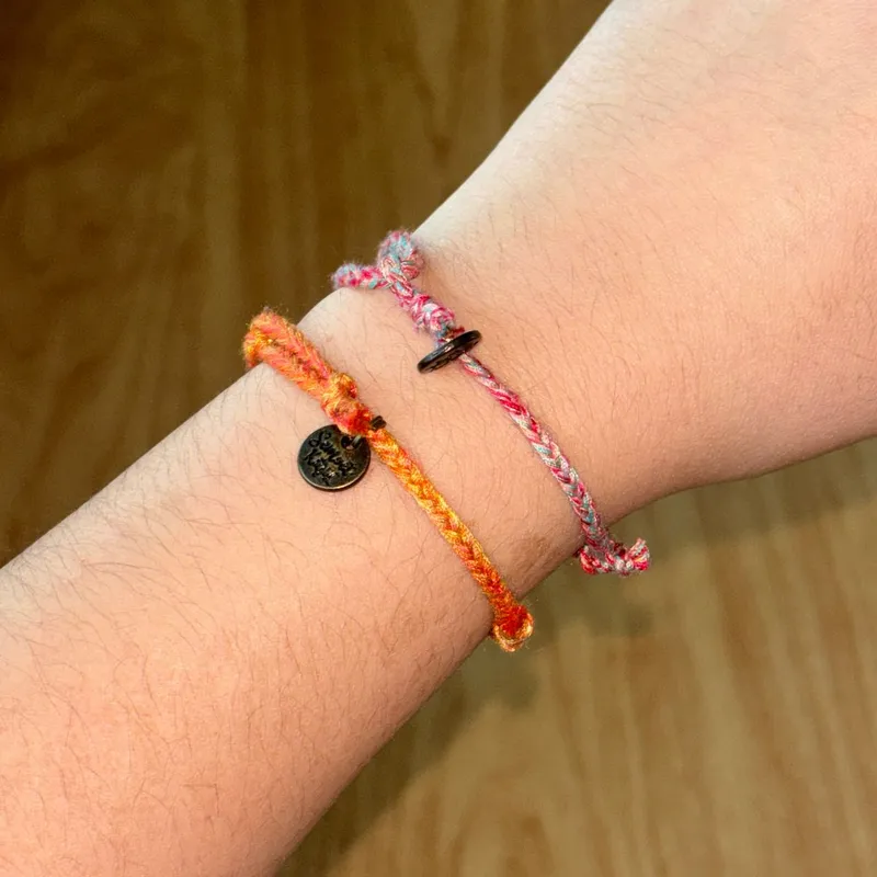 Minimalist Casual Jewellery Wanita multicolor orange photo 1