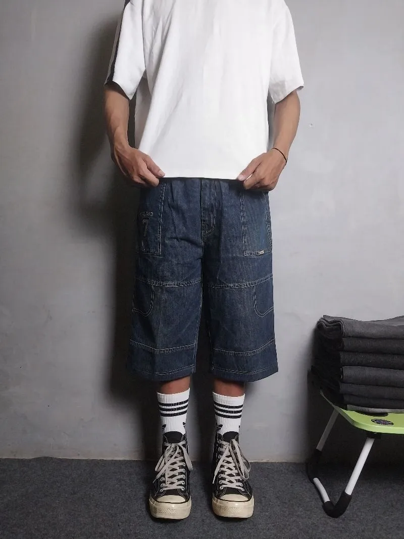 Streetwear Y2K Short Pria blue photo 1