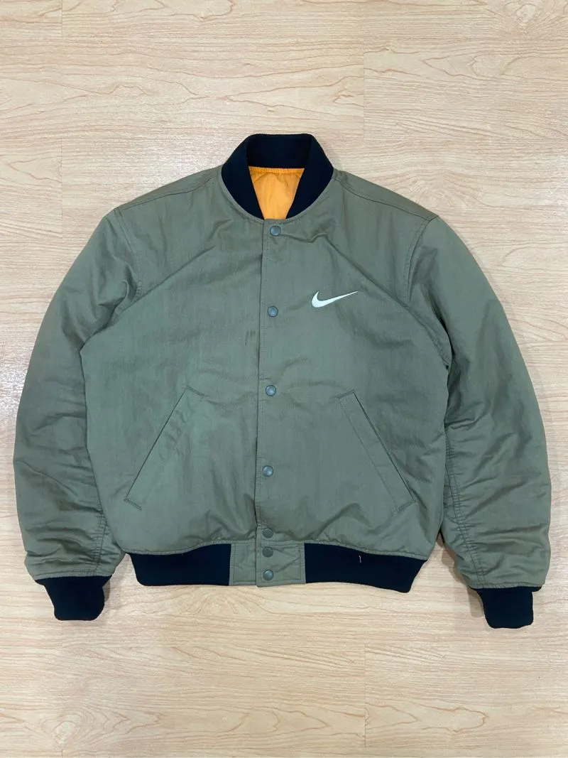 STÜSSY & NIKE REVERSIBLE VARSITY JACKET Stussy x Nike Reversible