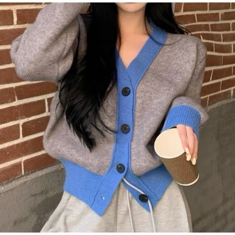 Cardigan crop super premium import wanita photo 1