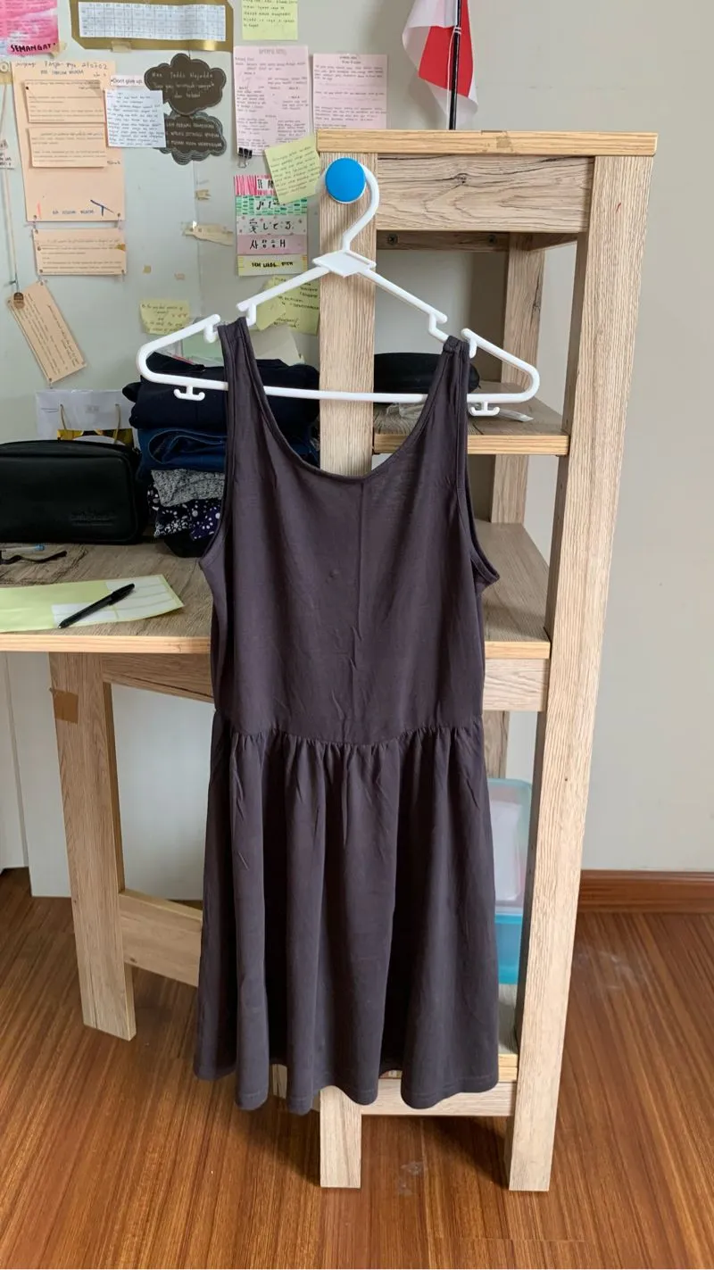 Grey Dress - Dress abu abu photo 1