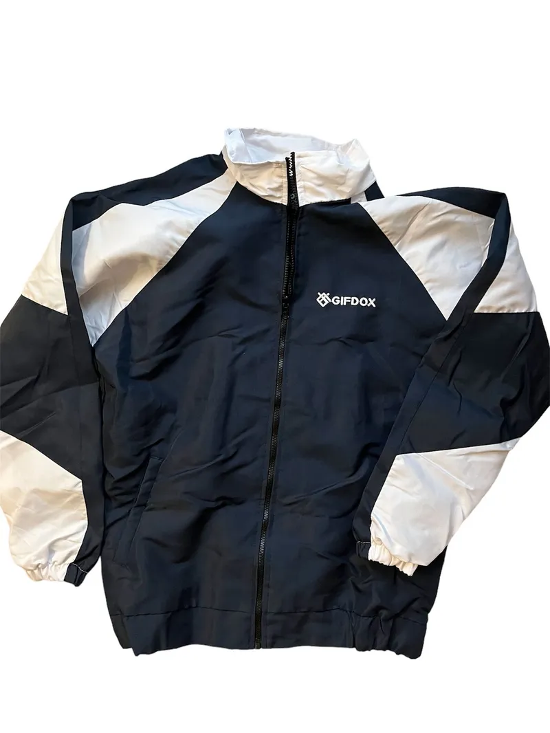Streetwear Casual Windbreaker Wanita navy photo 1