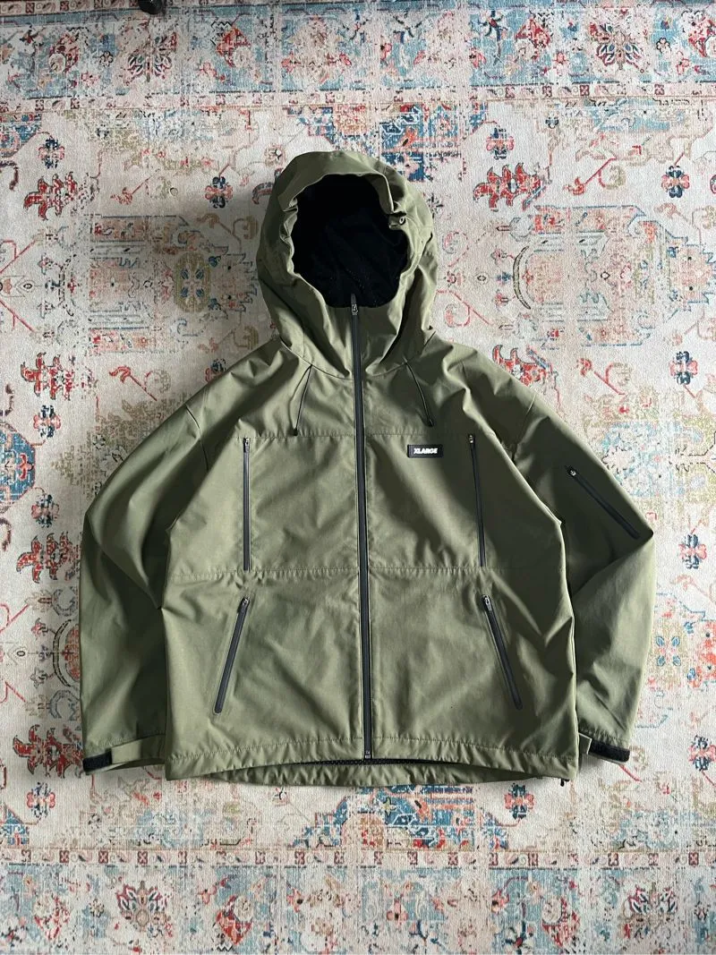 XLARGE GORPCORE JACKET OLIVE GREEN  photo 1