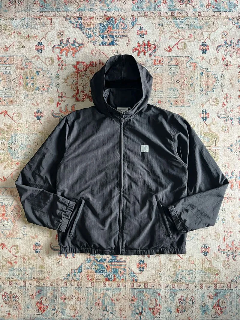 CARHARTT WIP CROSS JACKET REFLECTIVE BLACK photo 1