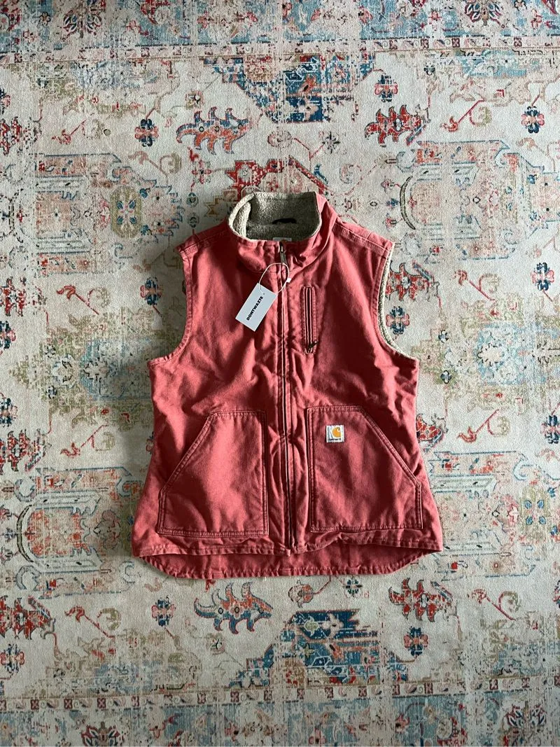 CARHARTT WV001 VRS VEST VINTAGE ROSE/SALMON  photo 1