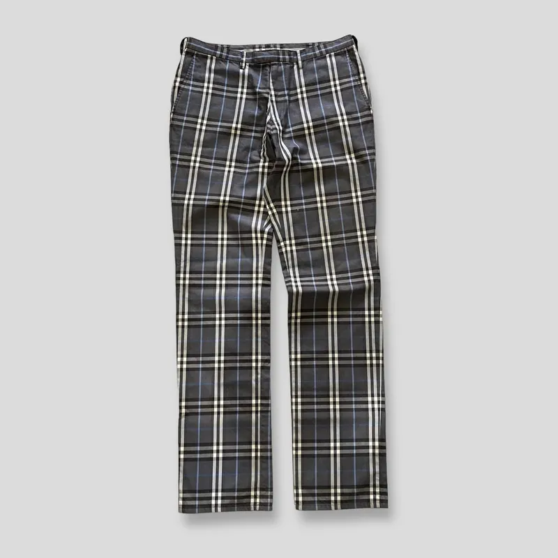 Burberry Vintage Casual Casual pants Pria navy gray photo 1