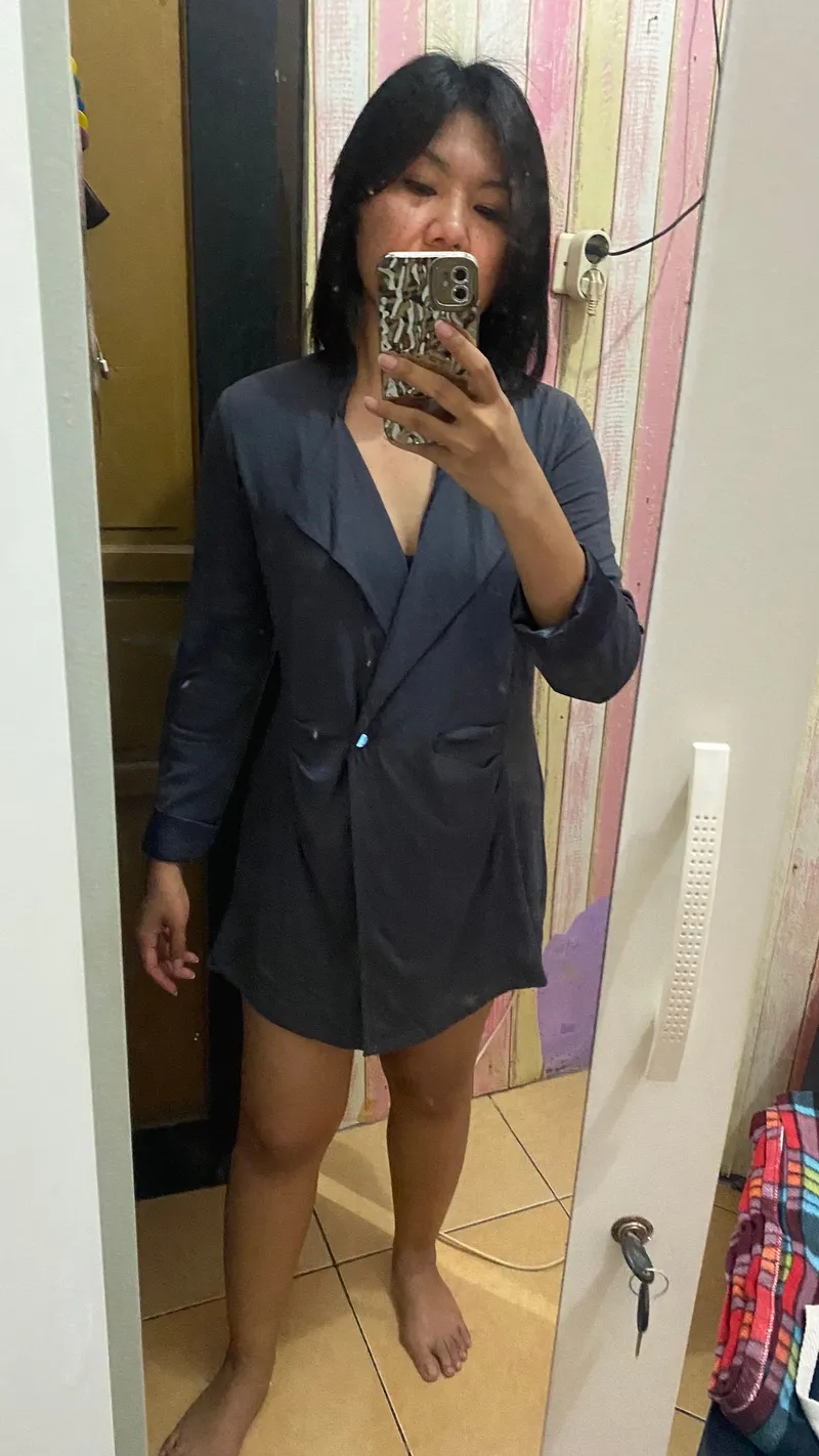 Casual Reworked Casual dress Wanita gray photo 1