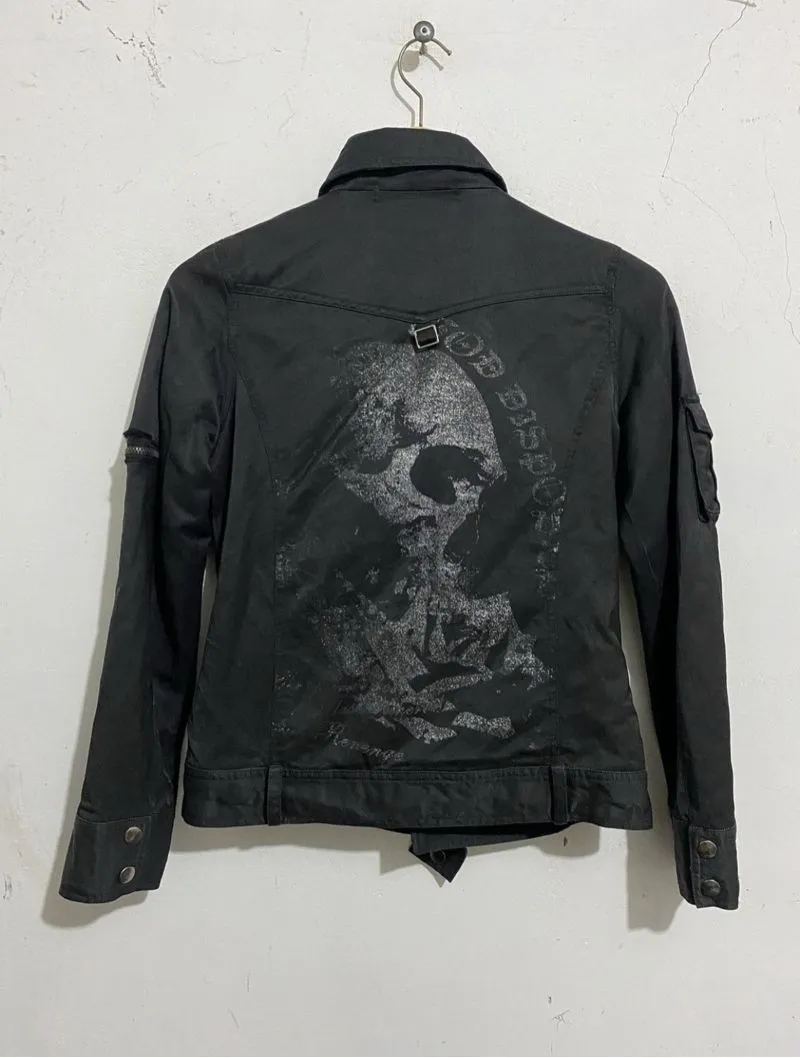 Sexpot japanese vkei grunge gothic biker jacket photo 1