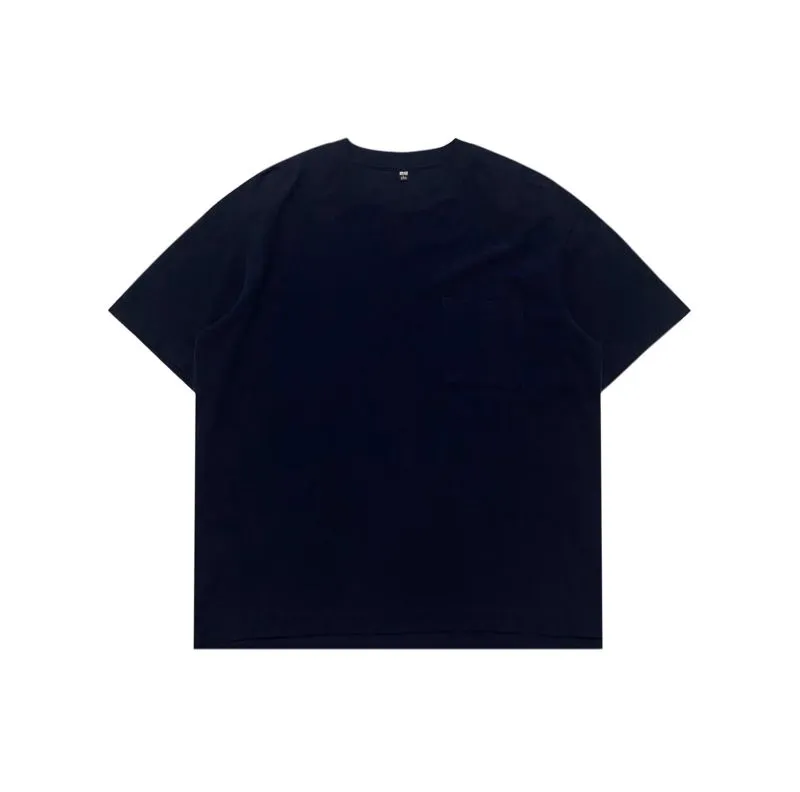 Uniqlo Casual T-shirt Pria navy photo 1