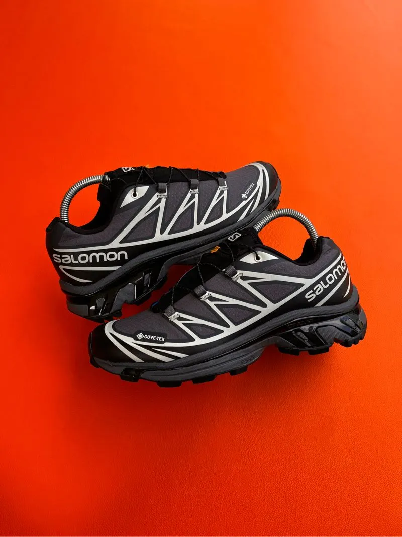 Salomon Sportswear Casual Sneakers Pria black gray photo 1