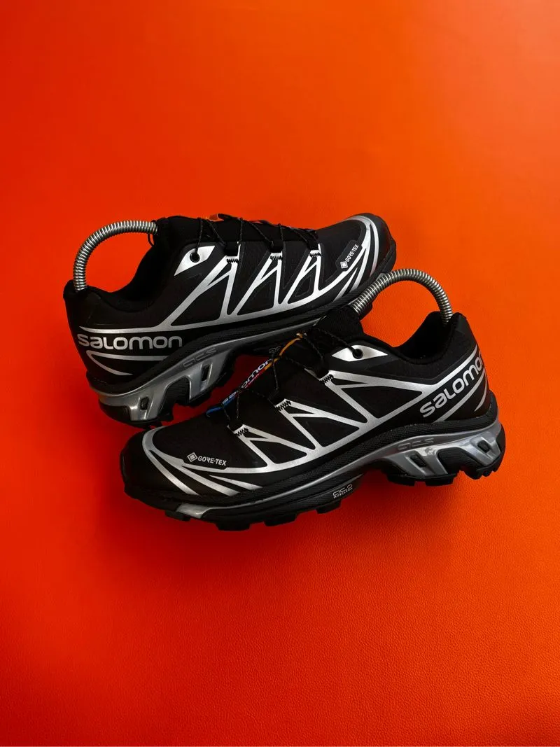 Salomon Sportswear Casual Sneakers Pria silver black photo 1