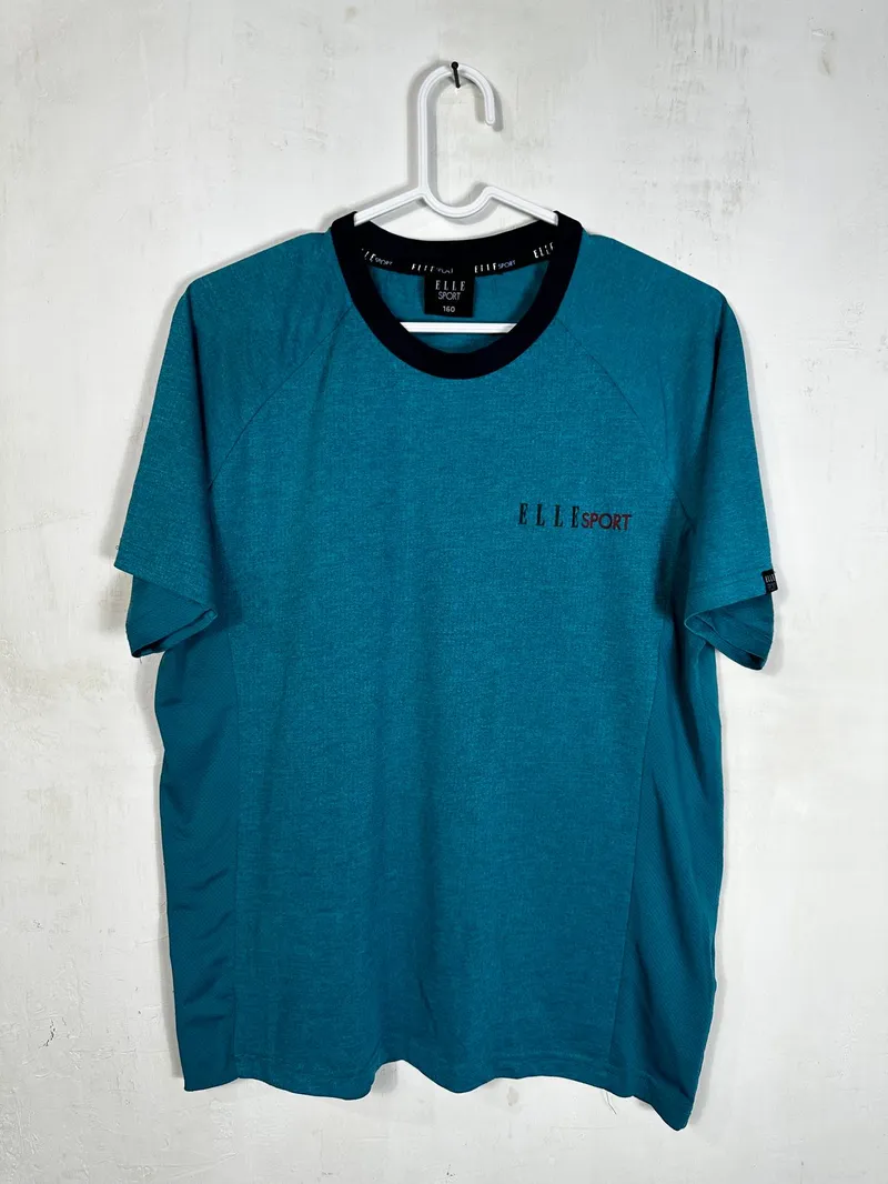 ELLE Sportswear Casual shirt Pria green navy photo 1