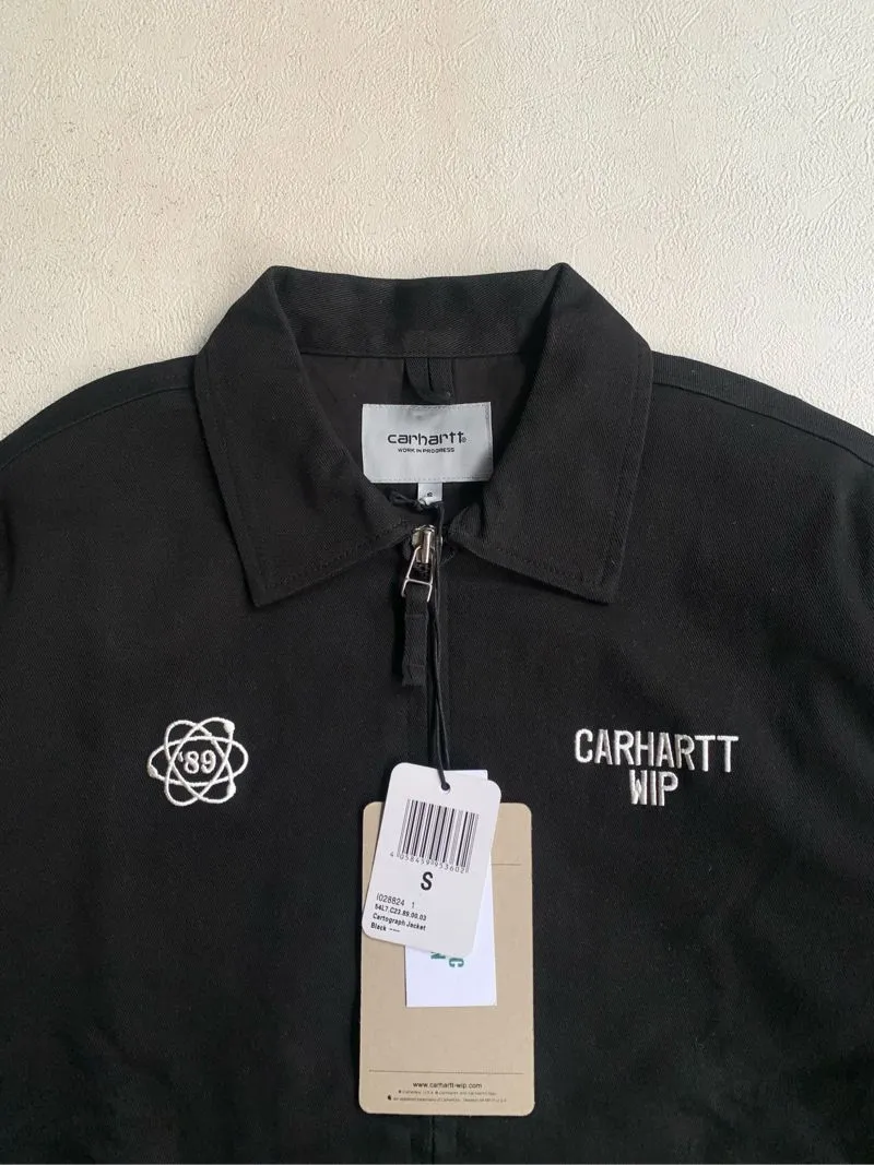 Carhartt WIP Cartograph Jacket Black - Preloved