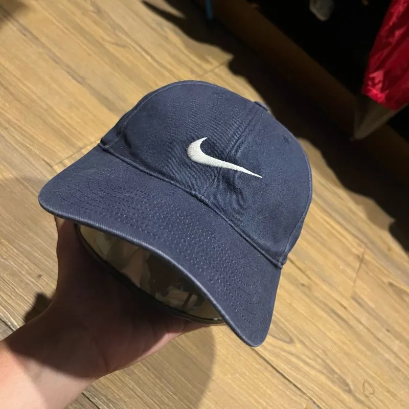Caps Vintage Nike 2000’s Embroidered Swoosh Just Do It Navy photo 1