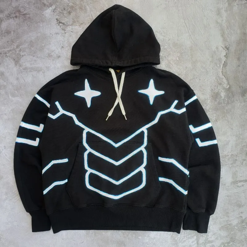 1on1 SOLO LEVELING IGRIS Hoodie Handmade Painted | Rework photo 1