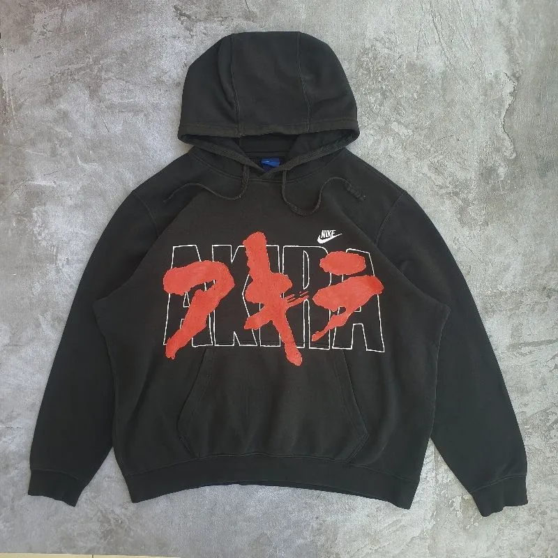 1on1 NIKE X AKIRA Hoodie Handmade Painted | Rework photo 1