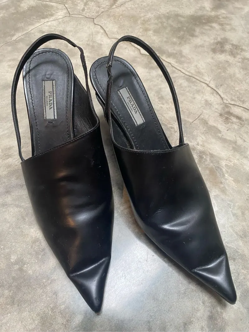 Prada Mules Black  photo 1
