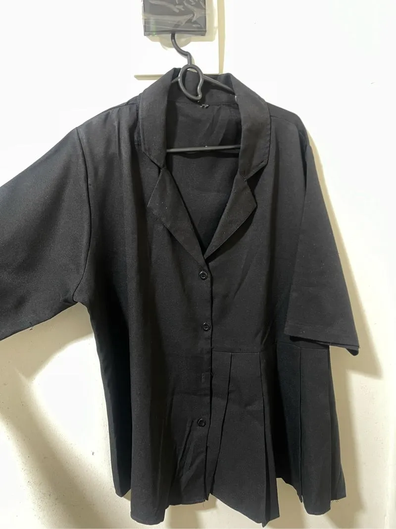 CASUAL BLACK BLOUSE photo 1