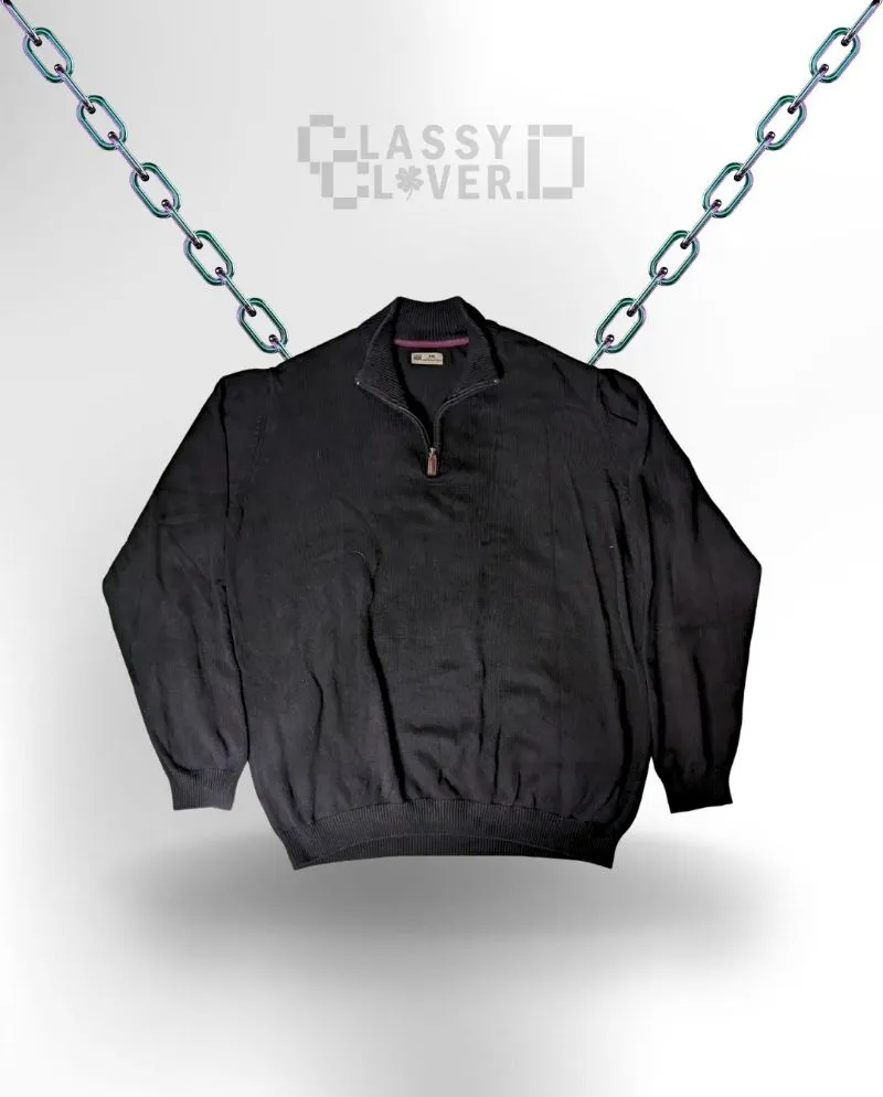 Halfzip Sweater RIVERS retro photo 1
