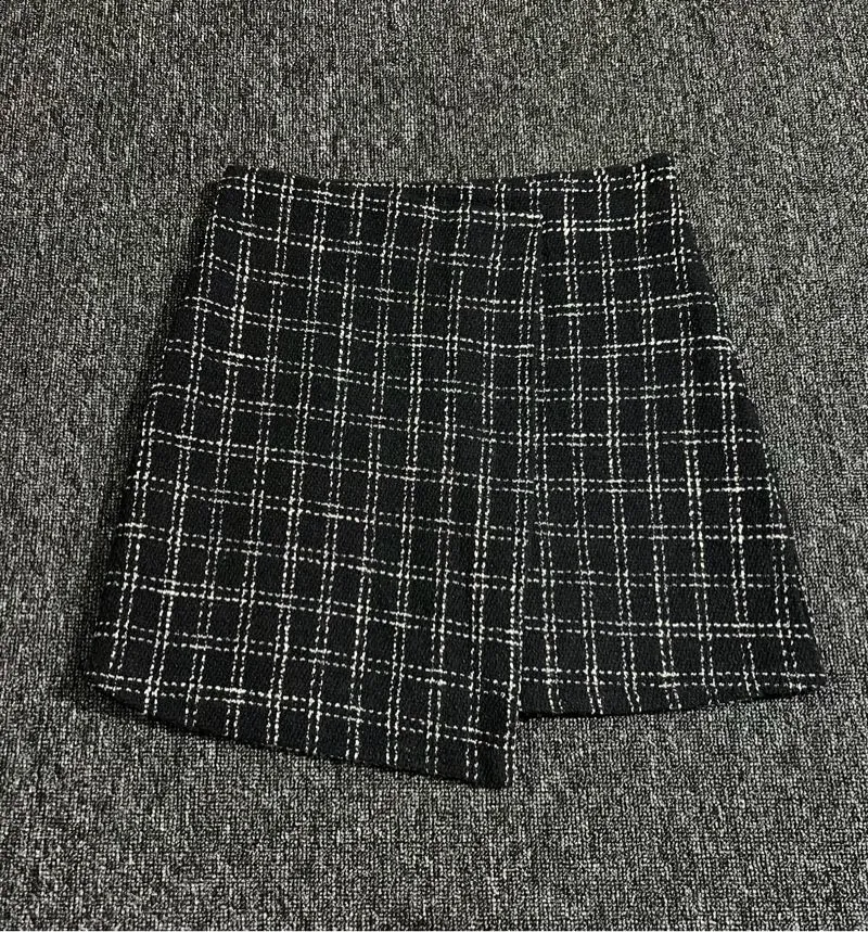 Tweed plaid skirt BKK rok mini rok pendek korea jepang photo 1