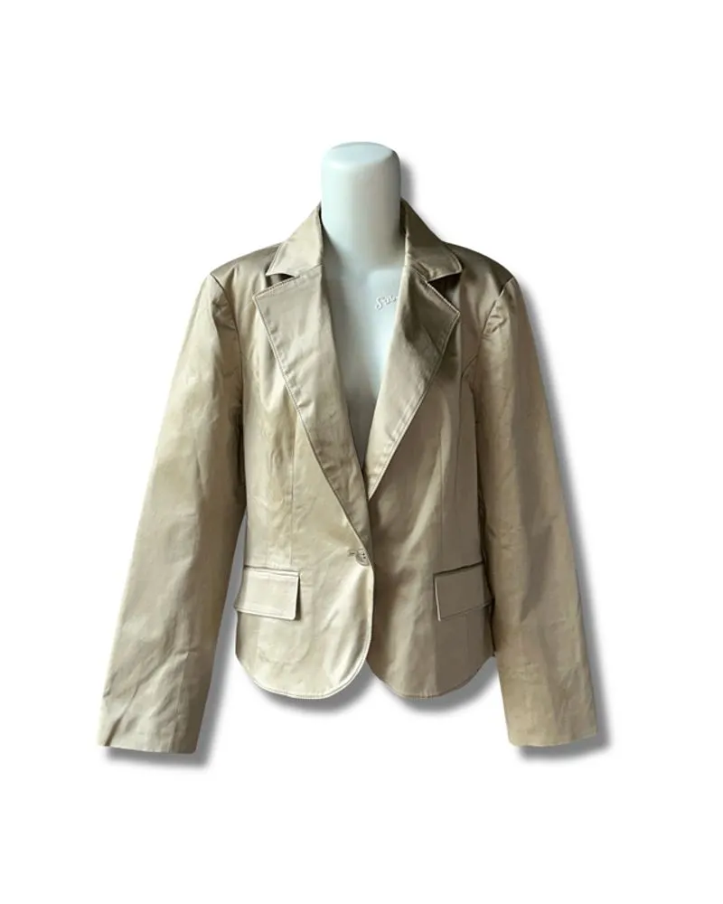 BEIGE BLAZER photo 1