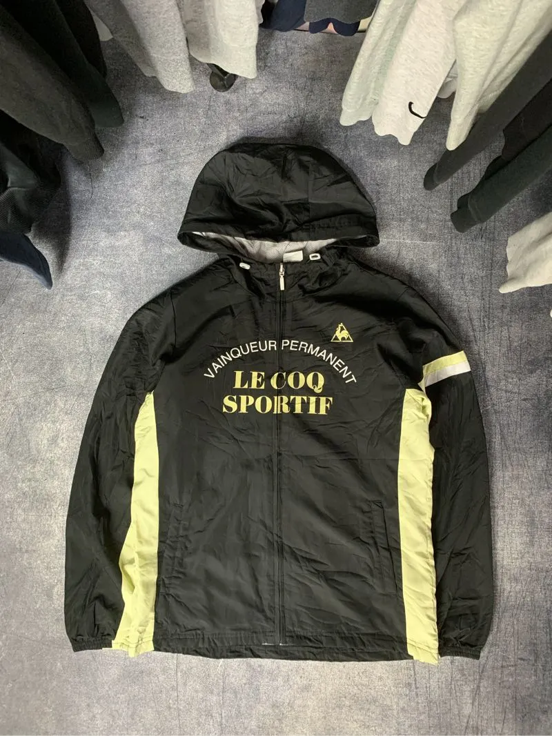 JAKET PARASUT WINDBREAKER LECOQ SPORTIF COLORBLOK photo 1