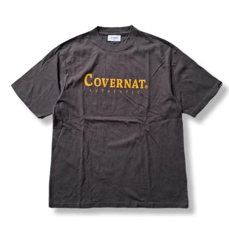 Covernat Streetwear Casual T-shirt Pria gray photo 1