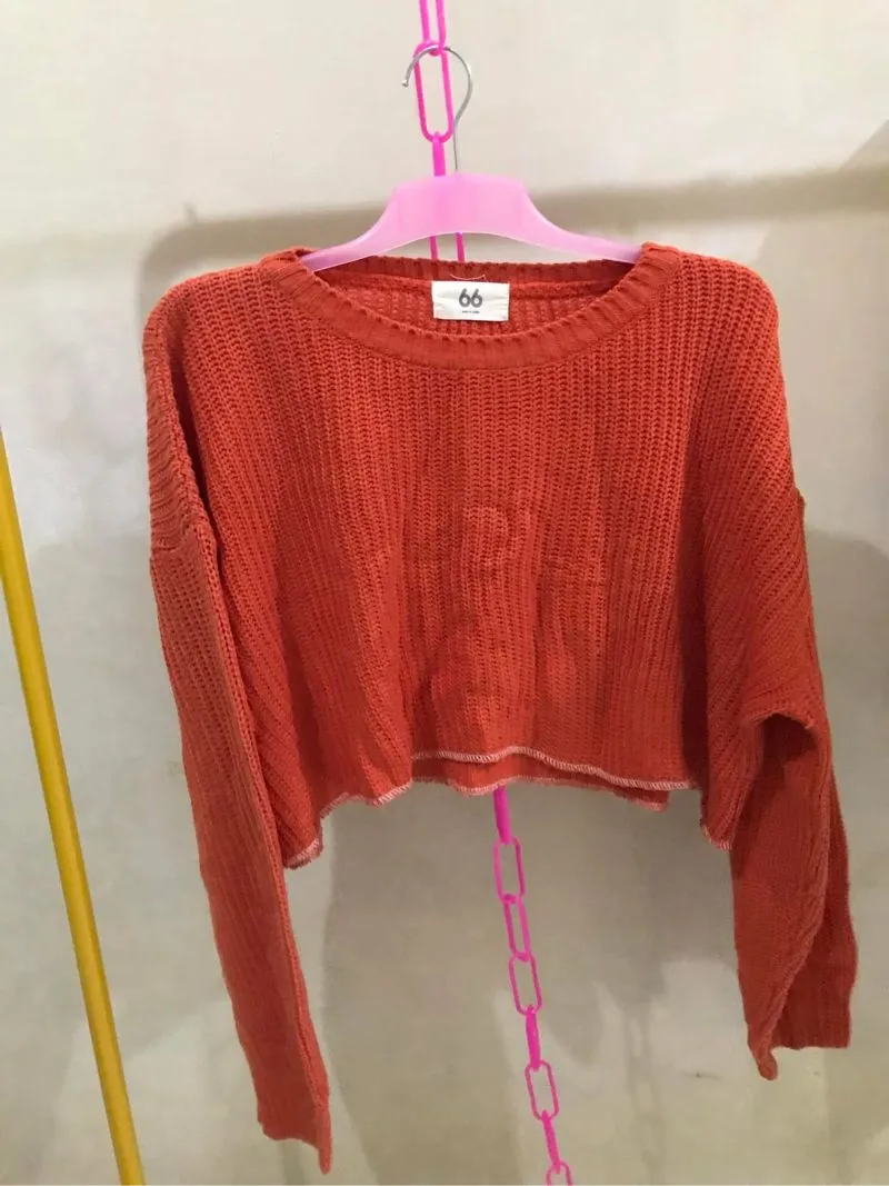 Knitwear Crop Top photo 1