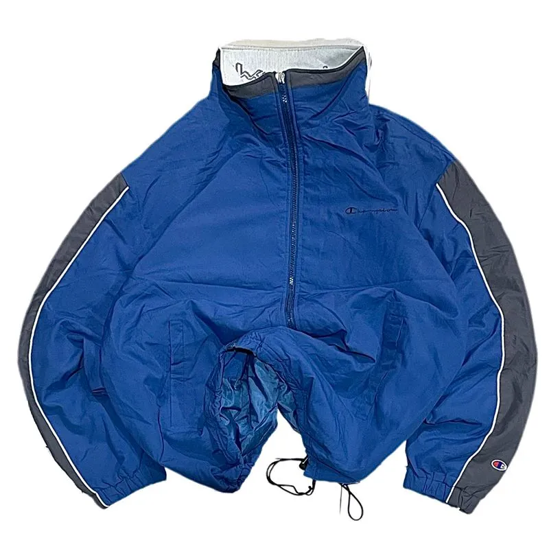 Vintage 90s Champion Apparel USA Track Windbreaker photo 1