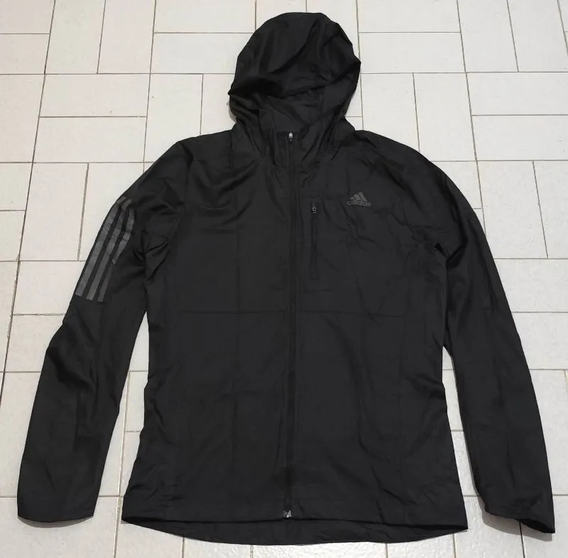 Jaket Sport Running Adidas Own The Run Gropcore Hitam photo 1