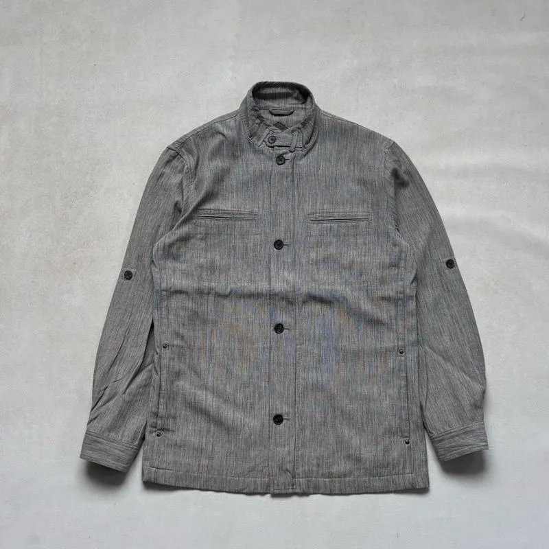 Casual Trench coat Pria gray photo 1